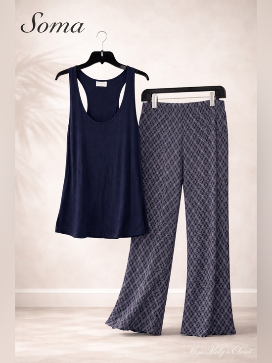 Soma Other - Soma Pajama Set XL Long Tank & Pants Soft Modal Lounge Sleepwear